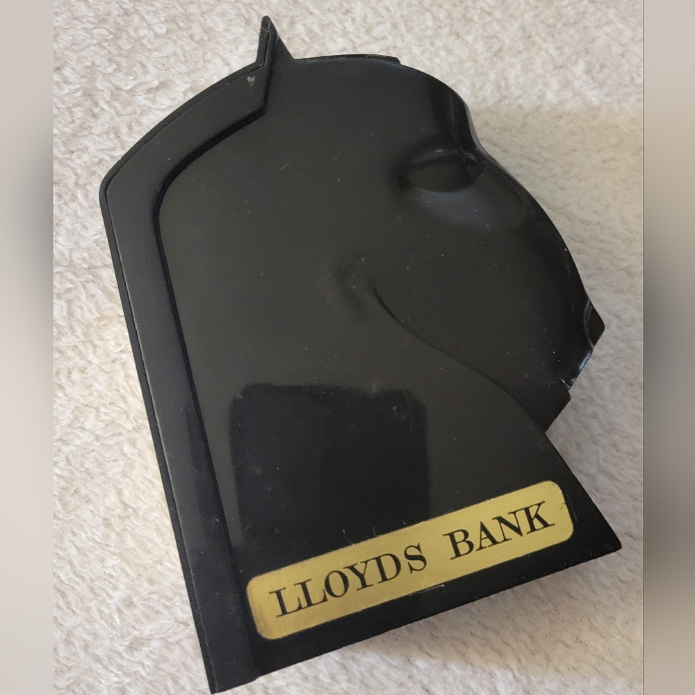 Lloyds Black Horse Coin Bank